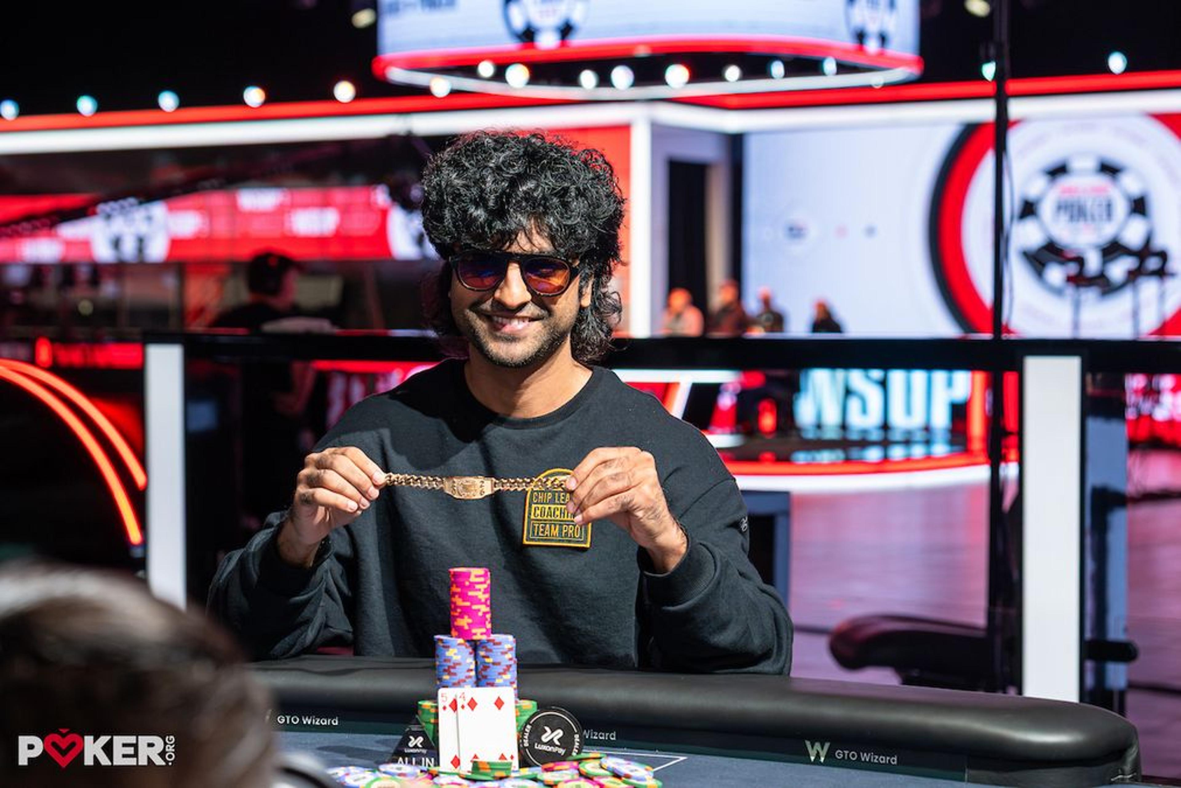 Daniyal Gheba Wins First Bracelet on WSOP's New Stage