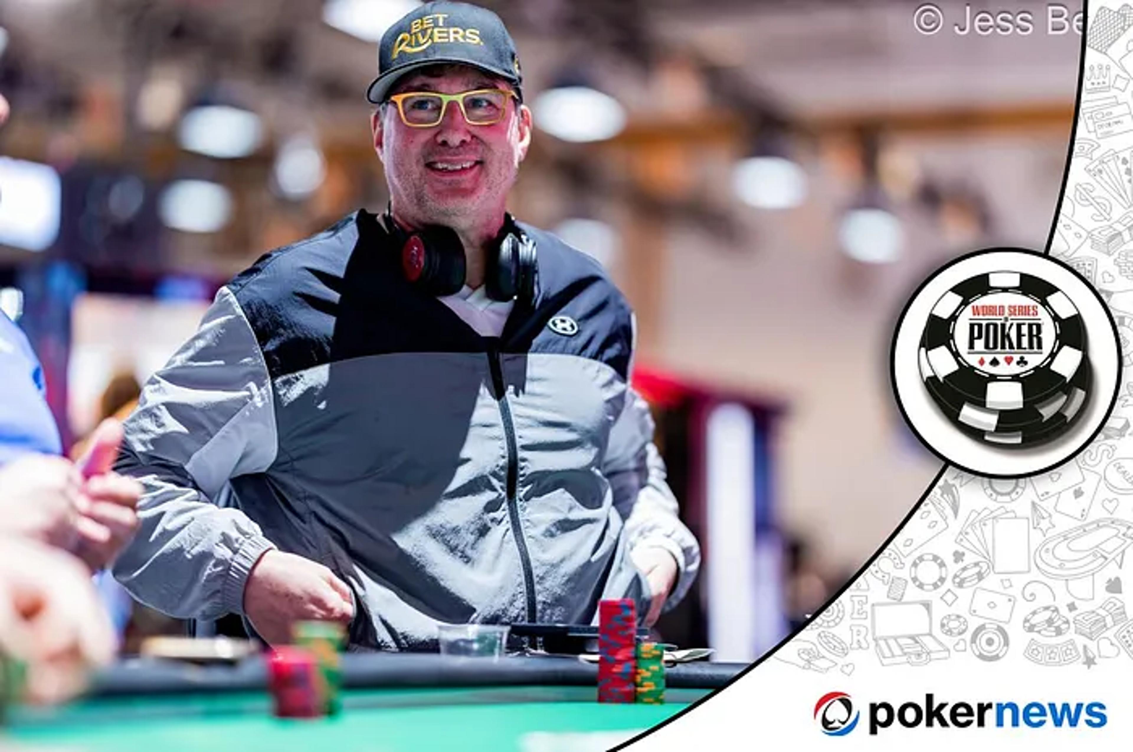 Hellmuth Chases Record 18th WSOP Bracelet in Omaha