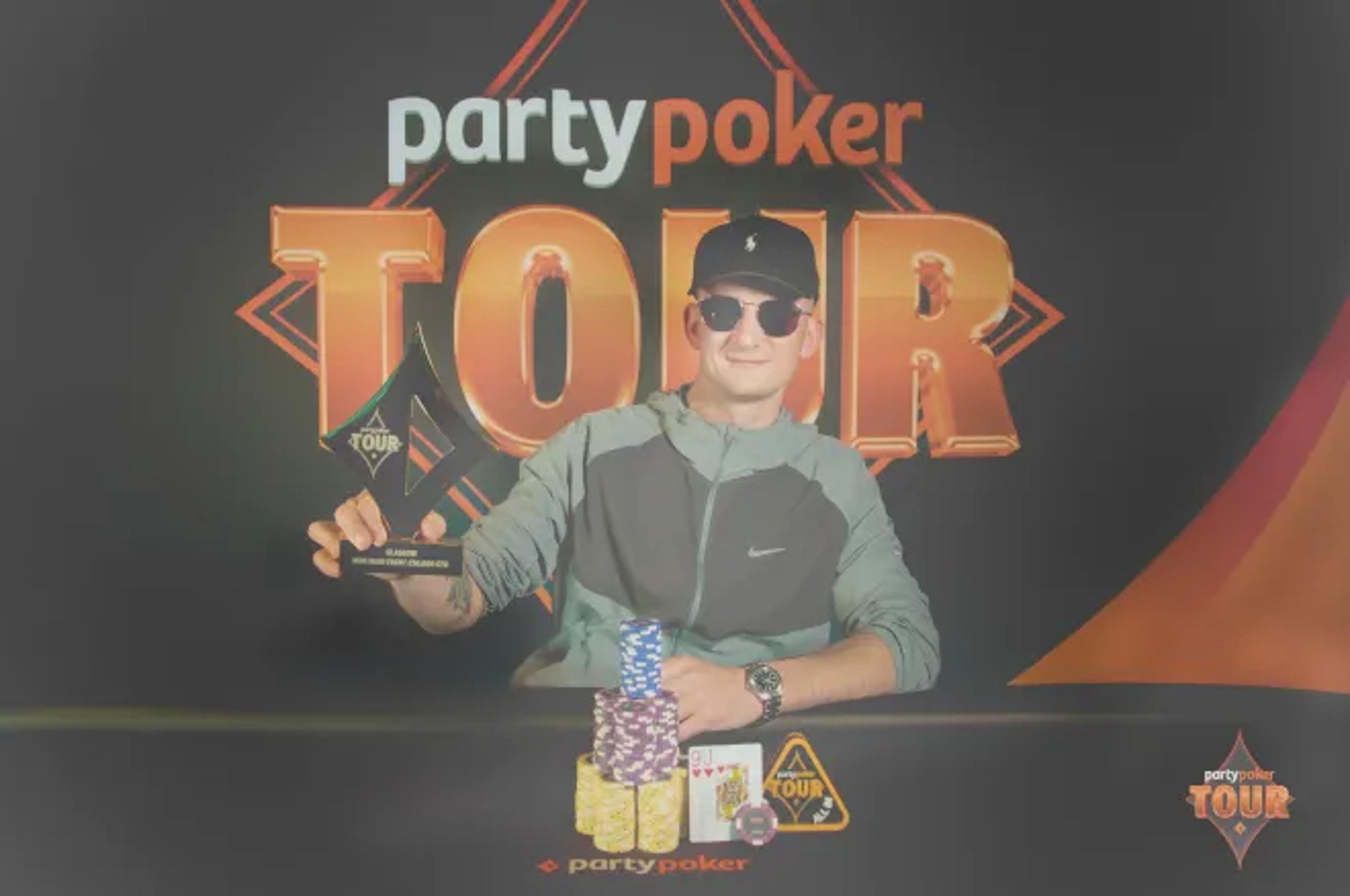 McMullan Wins PartyPoker Glasgow Mini Main for £13,200