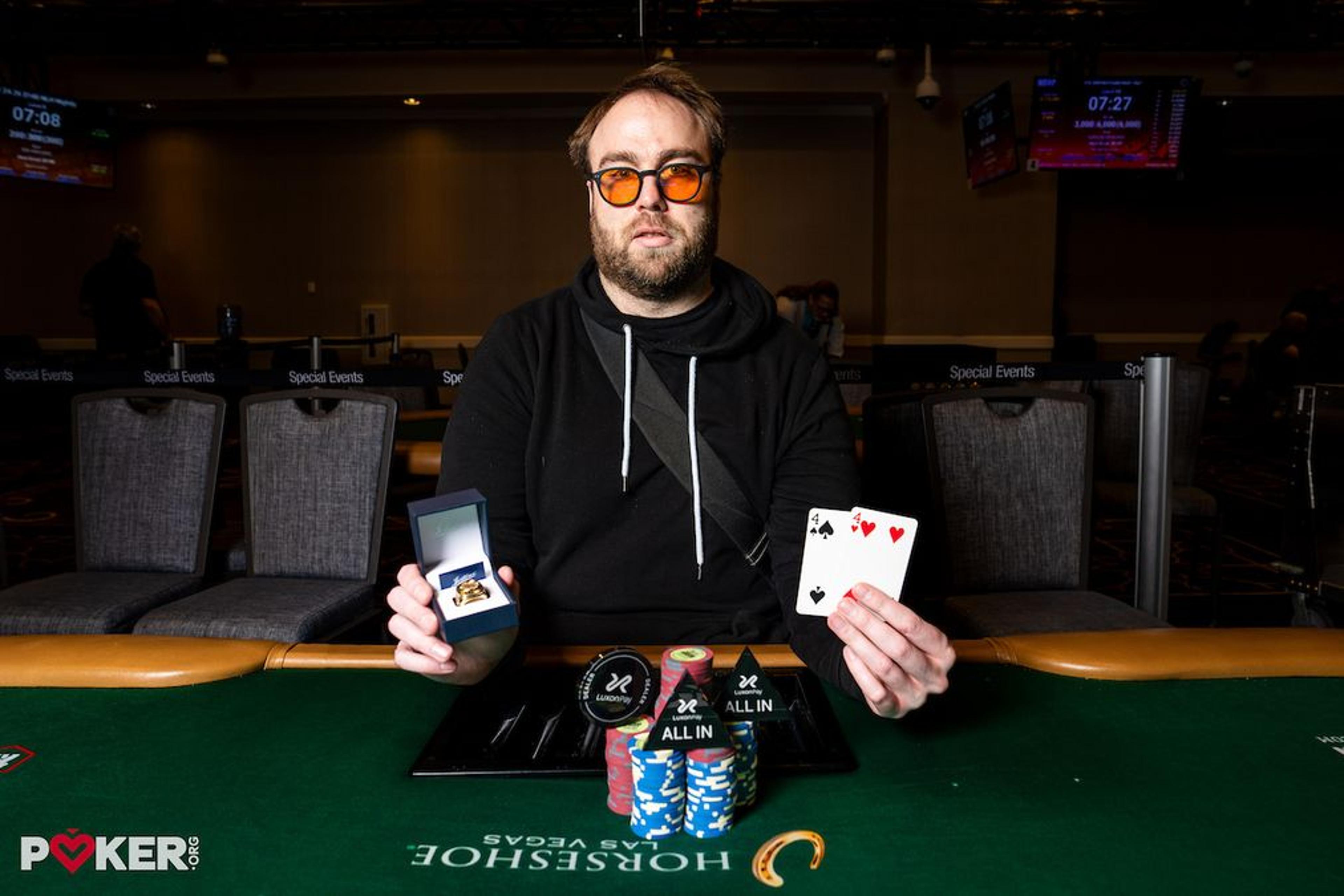 Matthew Blagg Wins WSOPC Vegas Main for First Live Title