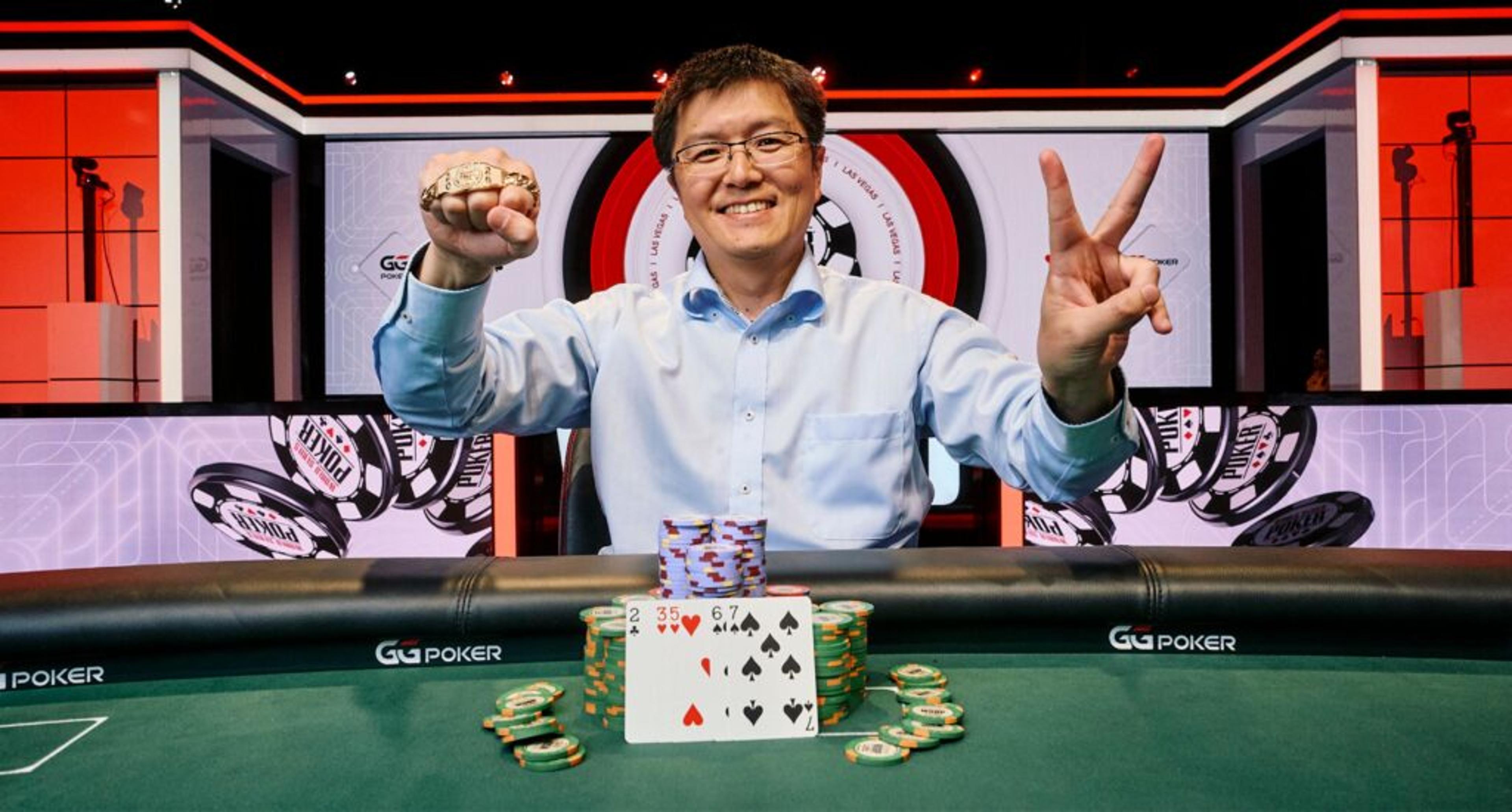 Naoya Kihara Wins Second WSOP Bracelet at $10K 2-7 Event