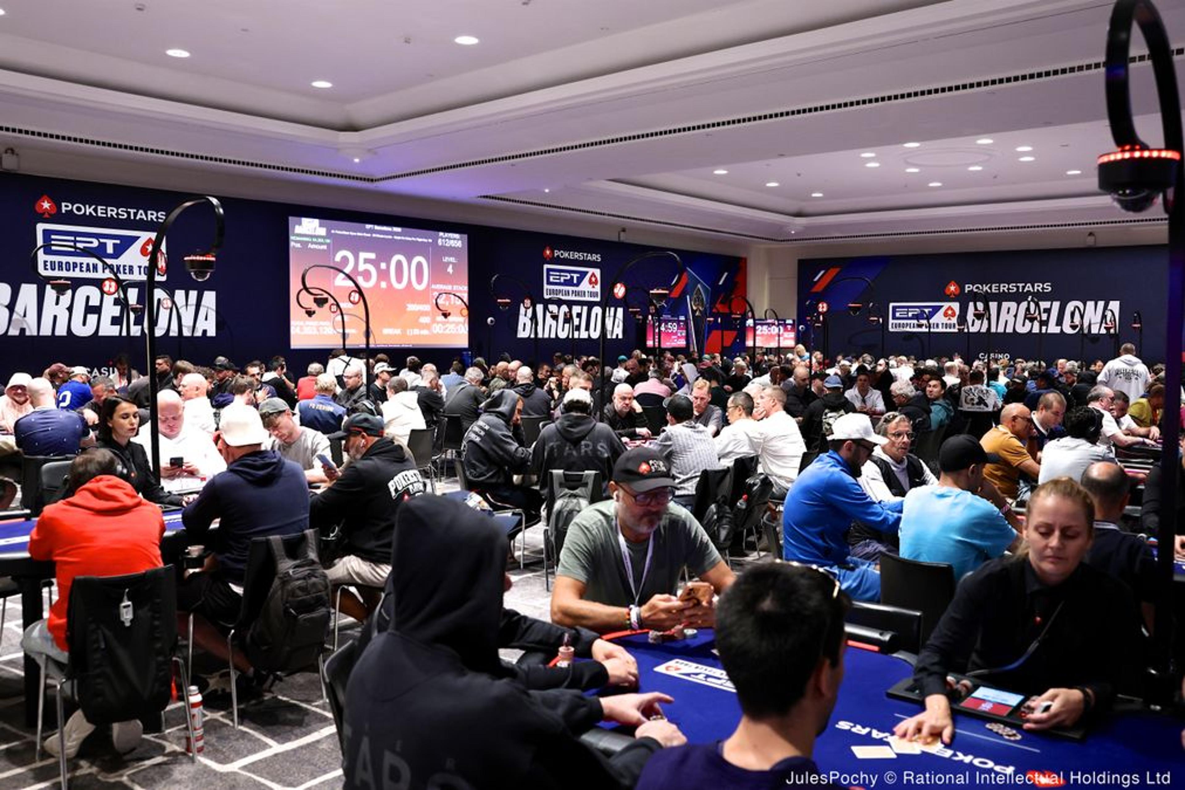 PokerStars Open Main Event Tops €6.2M Prize Pool