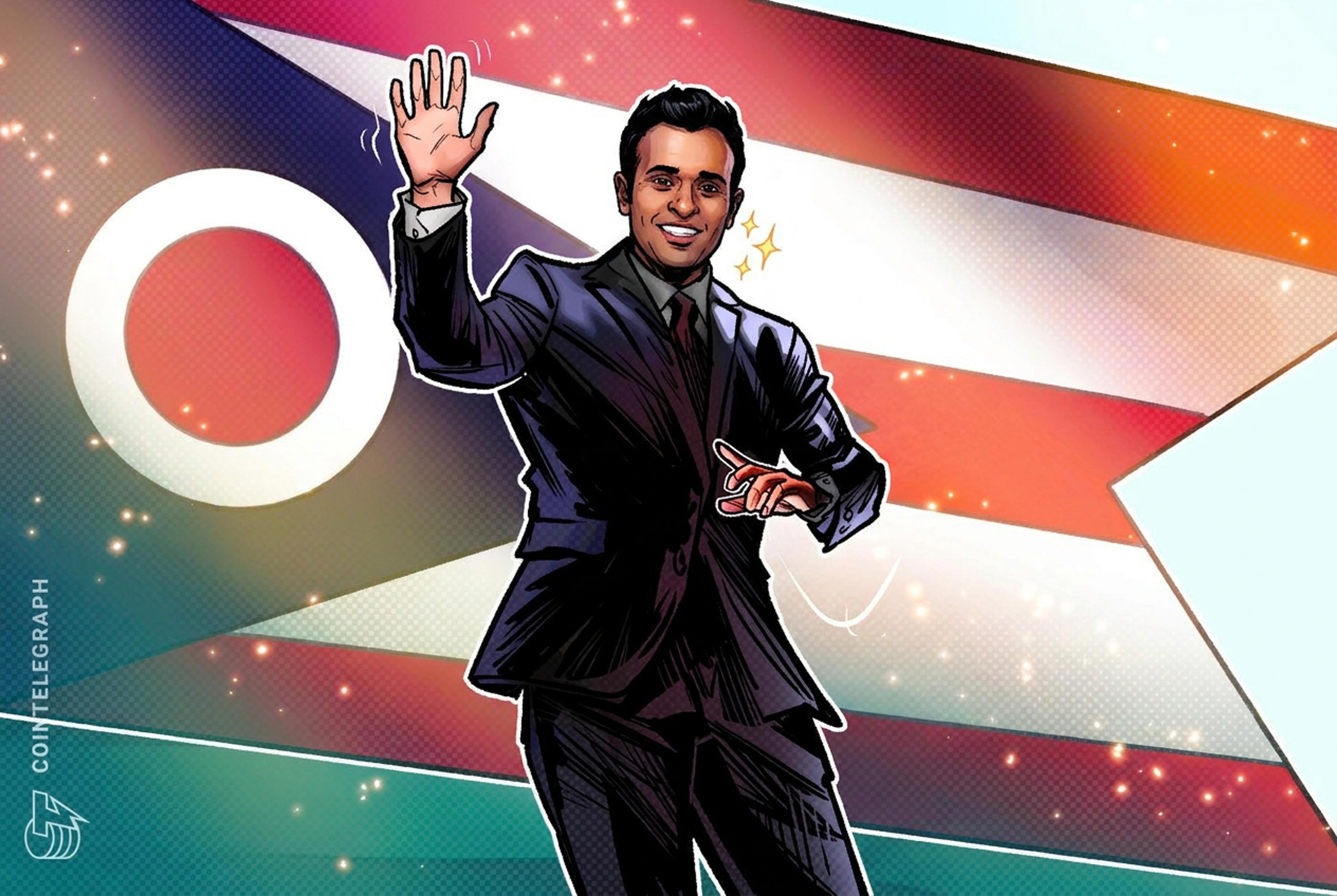 Ramaswamy's Crypto Talk Fades in Ohio Governor Race
