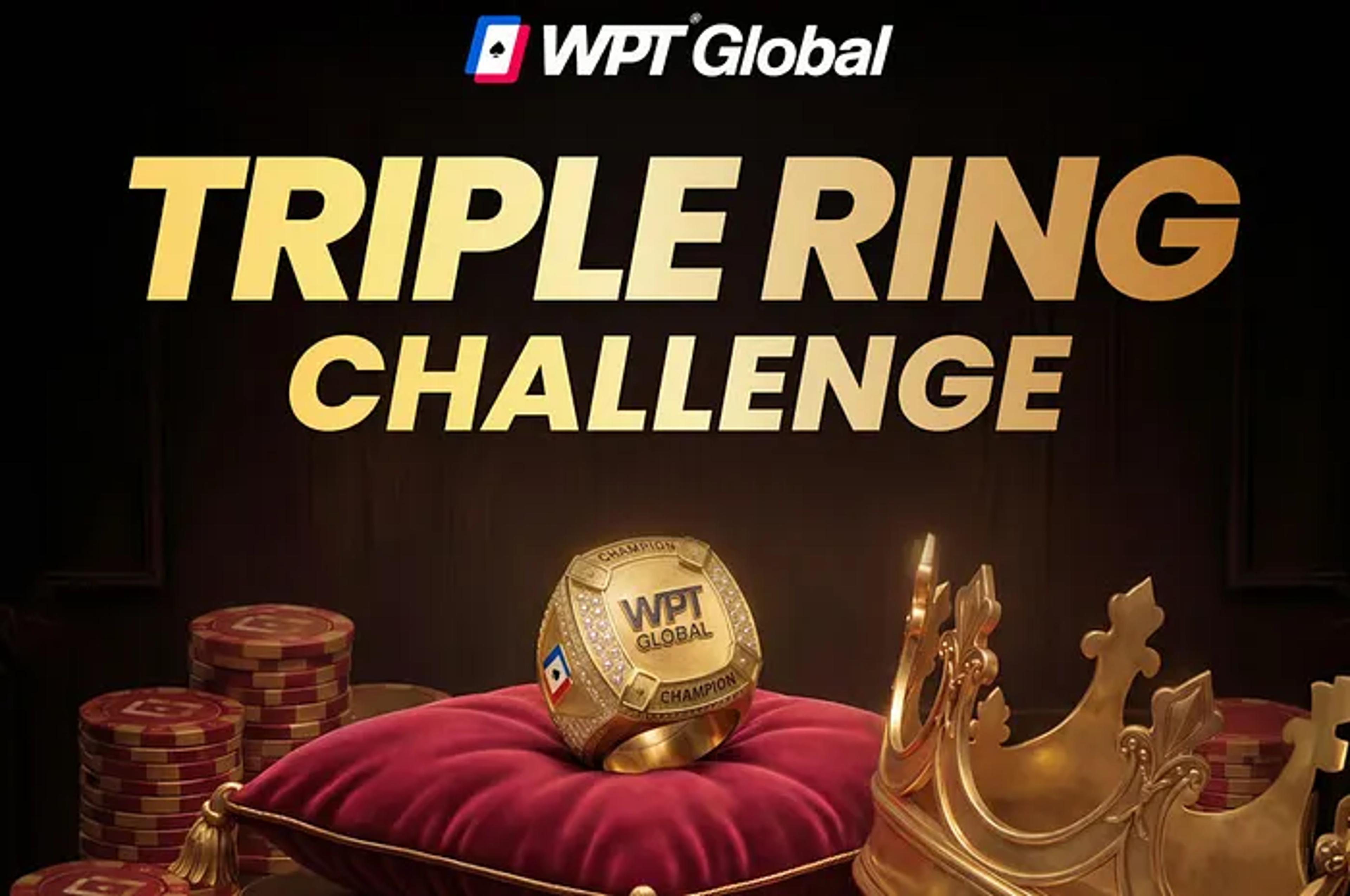 WPT Global Offers ¥3M Bonus for Triple Ring Challenge