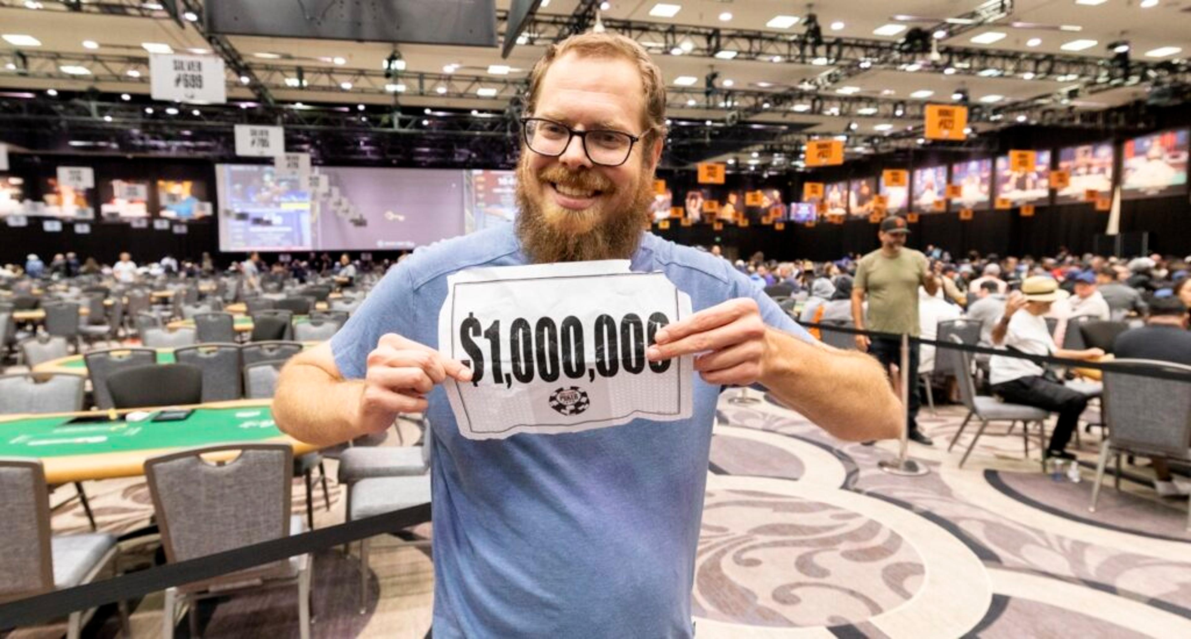 Connecticut Player Wins $1M WSOP Mystery Bounty