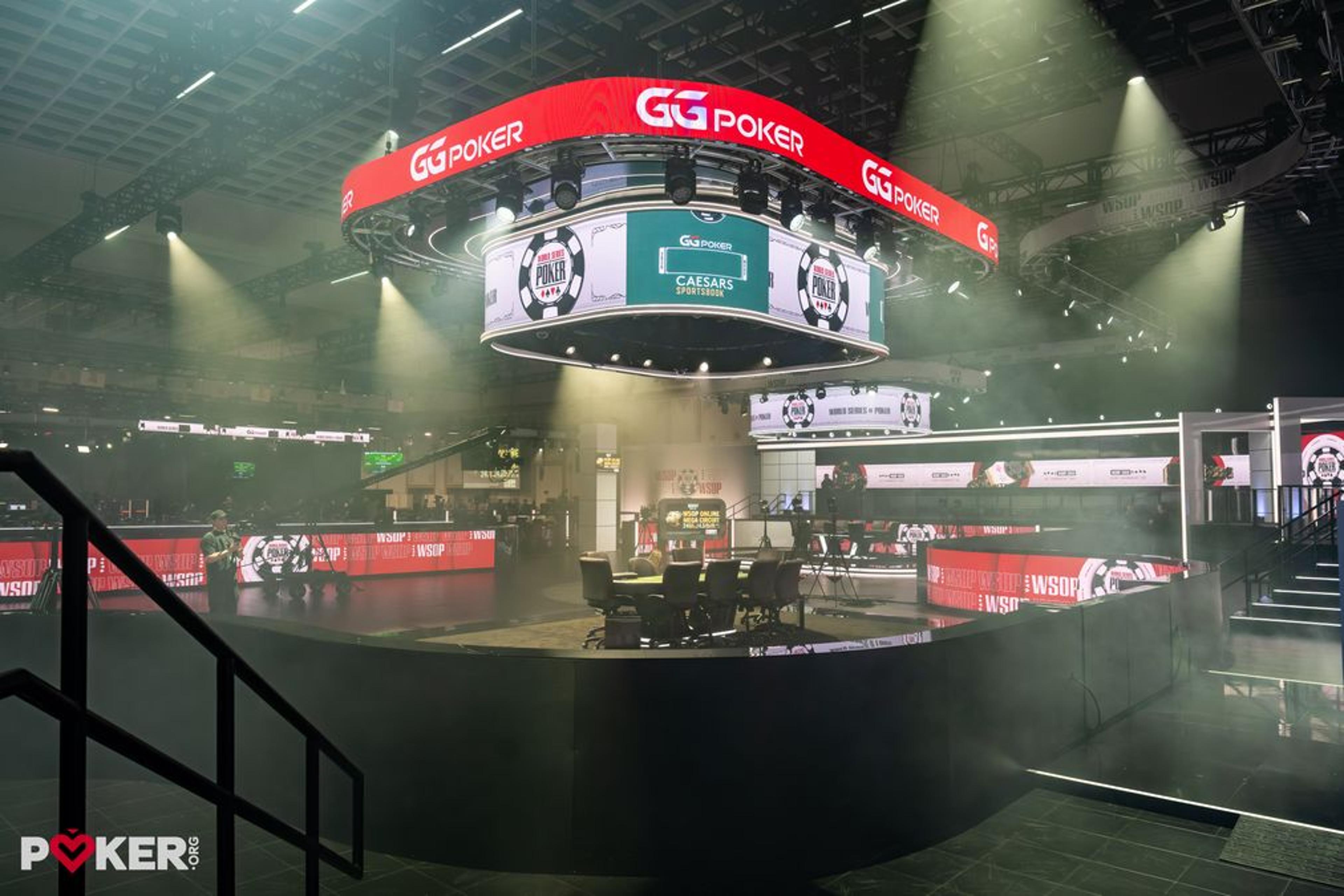 WSOP Unveils 'Mothership' TV Set for 2026 Series