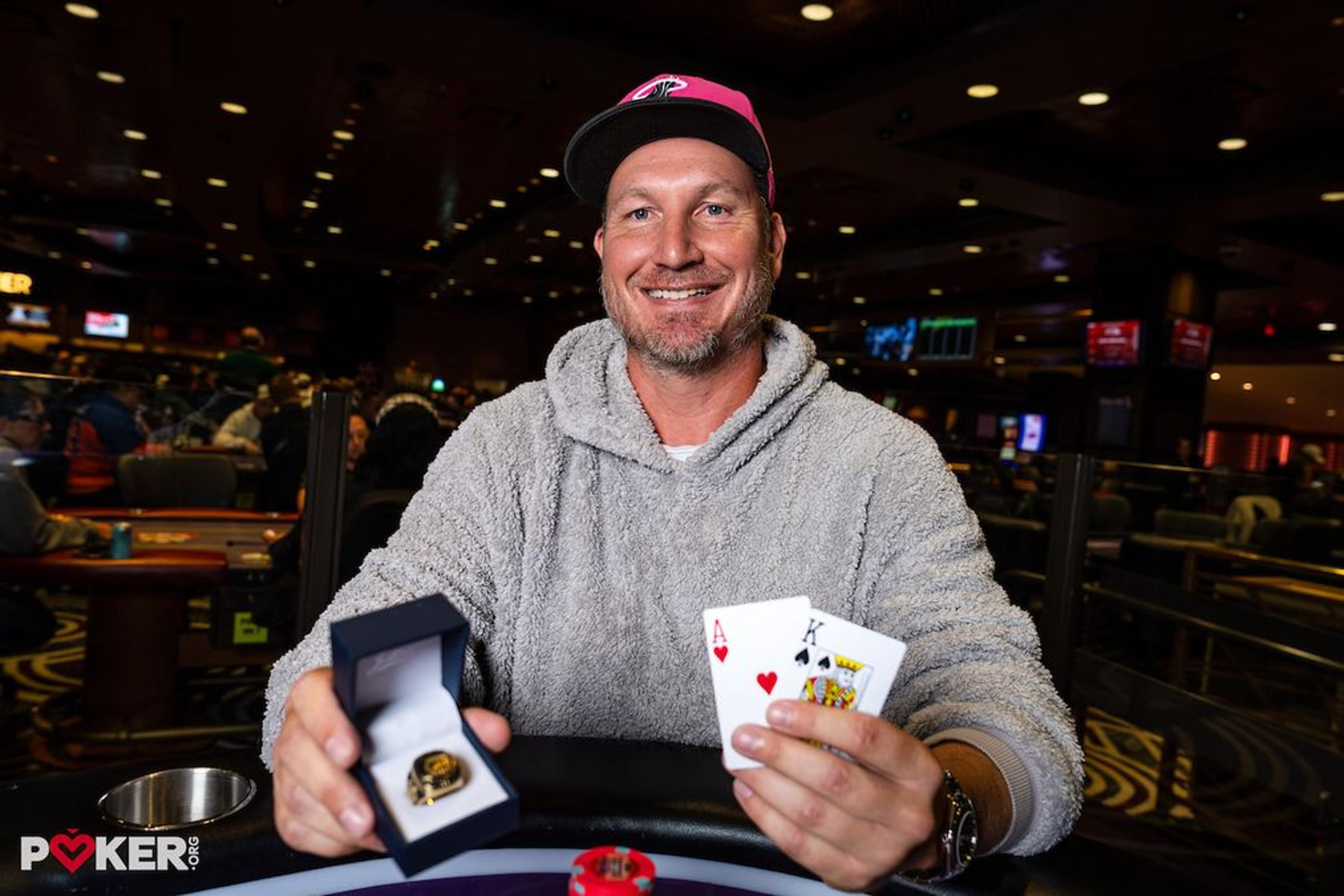 Short-Stack Gianquitti Wins WSOPC Pompano Main Event